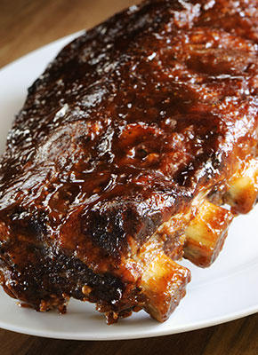 Bondi Chai Pork Ribs with Mango Chutney - Bondi Chai Latte