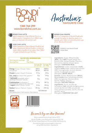 Vanilla Honey 1kg Pack